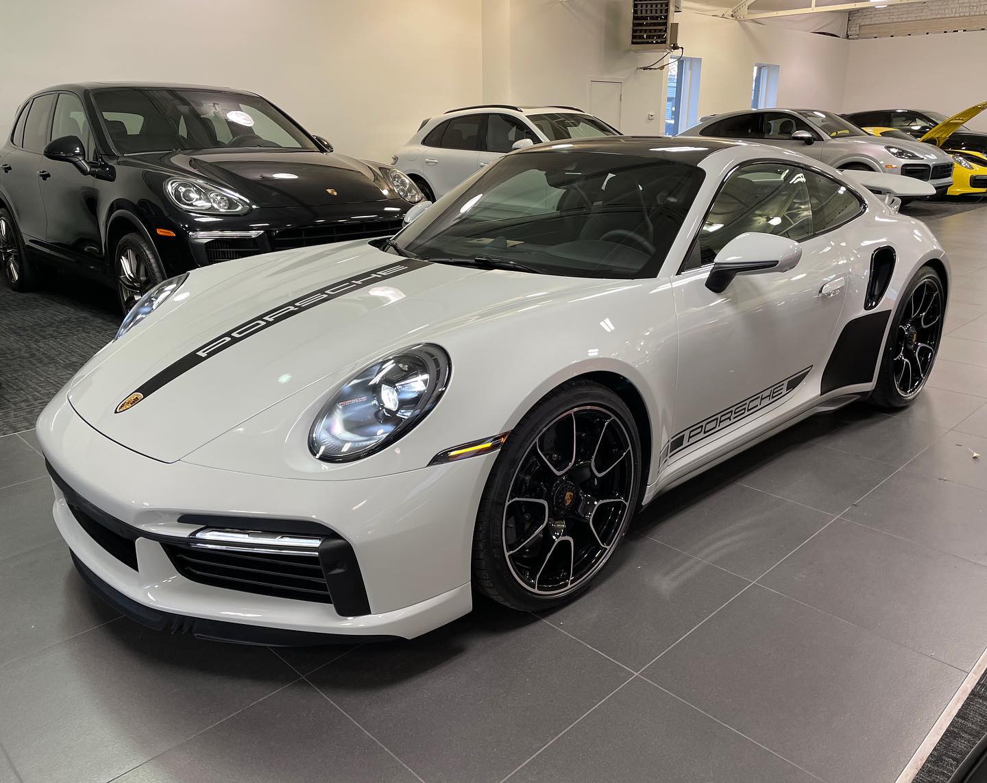 Gloss Porsche "Dolphin Grey" Vinyl Wrap